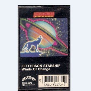 Jefferson Starship ‎– Winds Of Change Audio Cassette